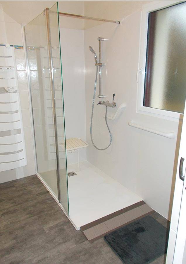 Douche sécurisée seniors et PMR