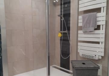 Douche sénior avec receveur extraplat