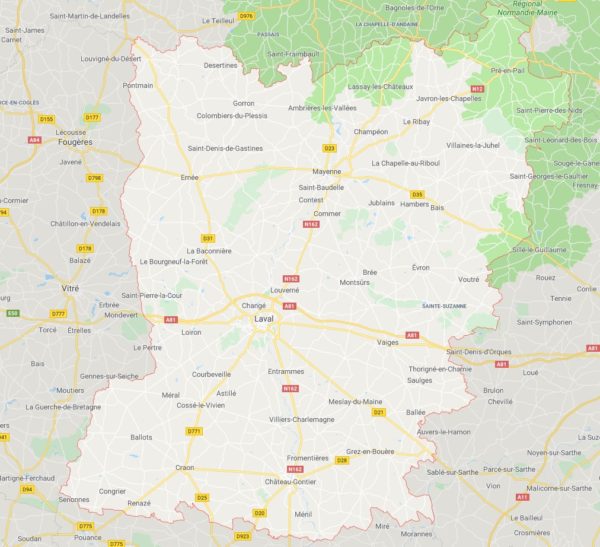 Département de la Mayenne